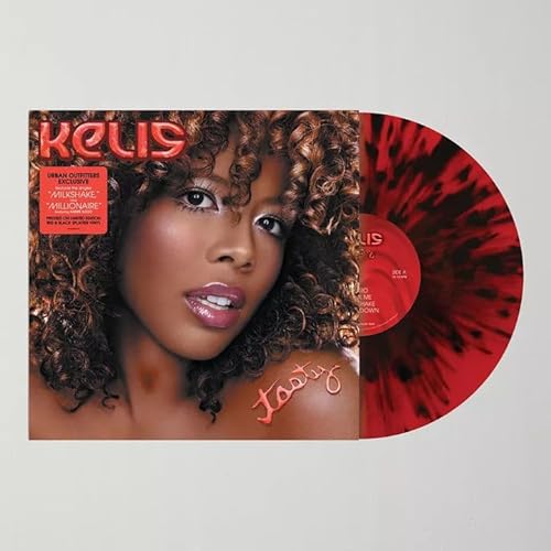 Kelis - Tasty Exclusive Limited Edition Translucent Ruby with Black Splatter Vinyl LP von UO Exclusive