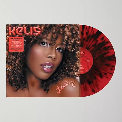 Kelis - Tasty Exclusive Limited Edition Translucent Ruby with Black Splatter Vinyl LP von UO Exclusive