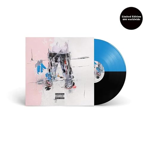 Lou From Paradise x Statik Selektah - Not Dead Yet! Exclusive Half Blue / Half Black Color Vinyl LP von UO Exclusive