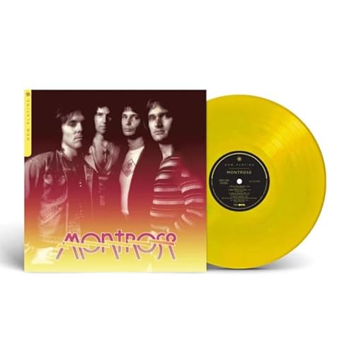 Now Playing - Montrose Exclusive Limited Edition Candy Yellow Color Vinyl LP Record von UO Exclusive