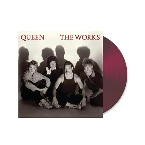 Queen - The Works Exclusive Limited Edition Burgundy Color Vinyl LP Record von UO Exclusive