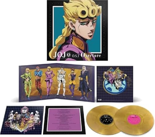 Yugo Kanno - JoJos Bizarre Adventure Golden Wind Original Soundtrack Exclusive Gold Vinyl 2xLP von UO Exclusive