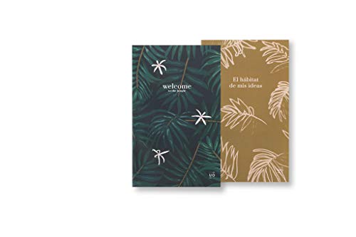 2er Pack Notizbücher "Habitat de mis ideas" von UO