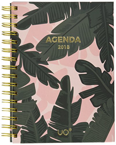 Uo ktag18et2 – Agenda 2018 mit Design Tropical, Stickers und Clutch Set von UO