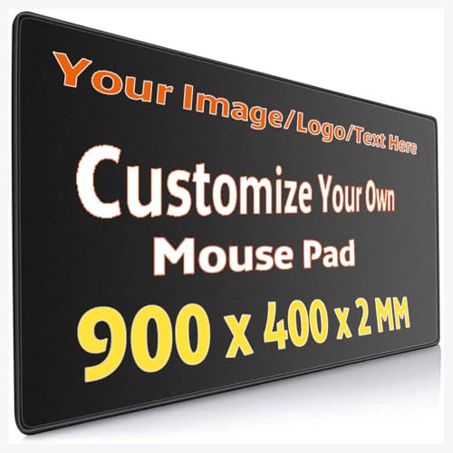 Individuelles Bild Mauspad, personalisiertes Logo Druck Gummi-Mauspad mit Ihrem Bild & Text, Bürobedarf 90x40cm Individuelles Bild Mauspad, personalisiertes Logo Druck Gummi-Mauspad mit Ihrem Bild & Text, Bürobedarf 90x40cm von UOKIIYUA
