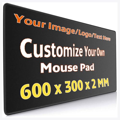 Individuelles Bild Mauspad, personalisiertes Logo Druck Gummi-Mauspad mit Ihrem Bild & Text, Bürobedarf für den Schreibtisch 60x30cm Individuelles Bild Mauspad, personalisiertes Logo Druck Gummi-Mauspad mit Ihrem Bild & Text, Bürobedarf für den Schreibtisch 60x30cm von UOKIIYUA