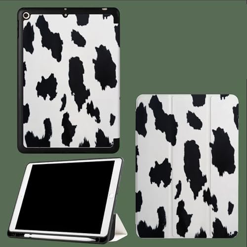 Hülle für iPad 10. Generation 2022 10.9 Zoll mit Stifthalter,ultradünne leichte Schutzhülle mit Auto Schlaf/Wach Funktion Milchkuh Tiertexturen Hülle für iPad 10. Generation 2022 10.9 Zoll mit Stifthalter,ultradünne leichte Schutzhülle mit Auto Schlaf/Wach Funktion Milchkuh Tiertexturen von UOMSKTY