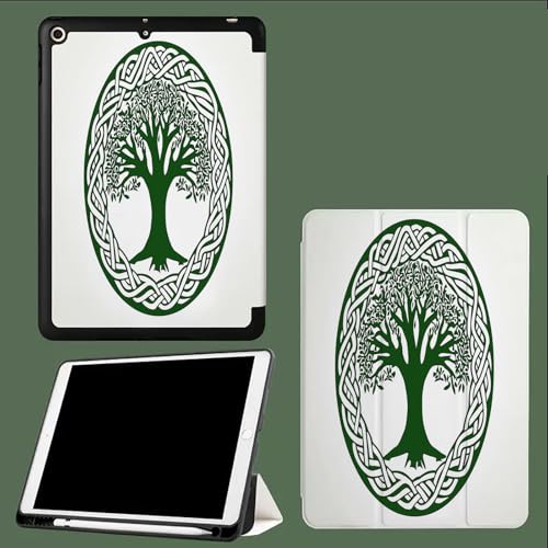 Hülle für ipad 10 Generation 2022, ipad 10,9 Hülle Dünne Leichte PU Leder Tablet Hülle mit Auto Schlaf/Aufwach Funktion Eiche Gestreift Abstrakt Pflanzen Hülle für ipad 10 Generation 2022, ipad 10,9 Hülle Dünne Leichte PU Leder Tablet Hülle mit Auto Schlaf/Aufwach Funktion Eiche Gestreift Abstrakt Pflanzen von UOMSKTY