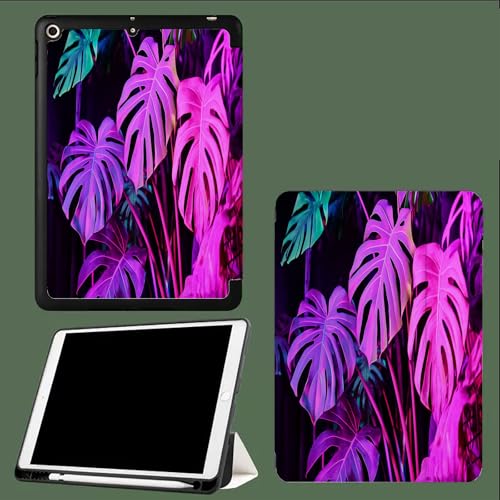 Hülle für ipad 10 Generation 2022, ipad 10,9 Hülle Dünne Leichte PU Leder Tablet Hülle mit Auto Schlaf/Aufwach Funktion Monstera-Blätter Dschungel Pflanzen Hülle für ipad 10 Generation 2022, ipad 10,9 Hülle Dünne Leichte PU Leder Tablet Hülle mit Auto Schlaf/Aufwach Funktion Monstera-Blätter Dschungel Pflanzen von UOMSKTY