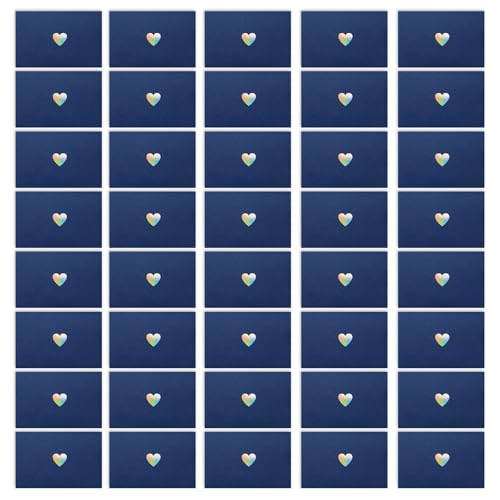 40 Blaue Umschläge, Niedliche Mini-Praktische, Kreative Stilvolle, Herzförmige Geschenkkartenumgebung, Mehrzweckfeier Der Diy-Hochzeitsfestival. 40 Blaue Umschläge, Niedliche Mini-Praktische, Kreative Stilvolle, Herzförmige Geschenkkartenumgebung, Mehrzweckfeier Der Diy-Hochzeitsfestival. von UOPJDD