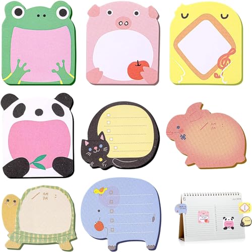 8 niedliche Tier-Haftnotizen, Cartoon-Tier-Haftnotizen, Haftnotizen, lustige Haftnotizen, Student, Zuhause, Büro, Mitbewohner, Geschenk, Beschriftungsmaterial 8 niedliche Tier-Haftnotizen, Cartoon-Tier-Haftnotizen, Haftnotizen, lustige Haftnotizen, Student, Zuhause, Büro, Mitbewohner, Geschenk, Beschriftungsmaterial von UOPMQGB