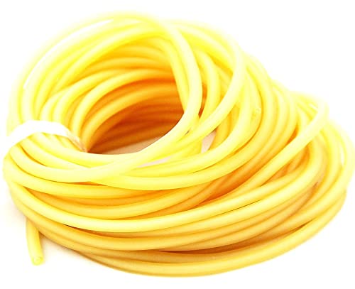 UP100 Länge 10 Meter Durchmesser 1,6 x 3,2 mm 1,6 x 3,6 mm 3 x 5 mm Gummi-Latexschlauch Bungee-Katapult-Harpunenband (1.6x3.2mm) von UP100
