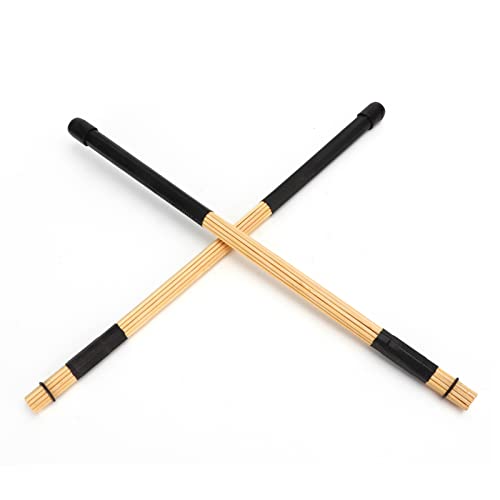 Bambus -Drum Stick Rods Hervorragende Performance Langes Dienstleben für Jazzband Black 2 Paare für Schlagzeuger Bambus -Drum Stick Rods Hervorragende Performance Langes Dienstleben für Jazzband Black 2 Paare für Schlagzeuger von UPALDHOU