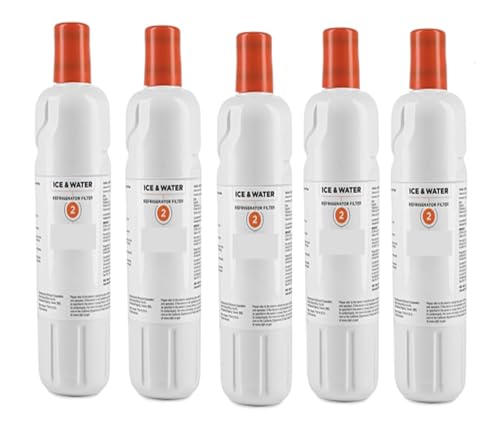 Kühlschrank-Wasserfilter, Kompatibel Mit Everydrop, EDR2RXD1.(5pcs) von UPENQVDV