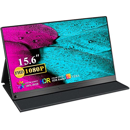 UPERFECT Portable Monitor, 15,6 Zoll Tragbarer Monitor 1920 x 1080 Full HD IPS Bildschirm mit HDMI/Type-C/USB-C Anschluß für PC, Laptop, PS 3/4/5, Xbo, Switch usw UPERFECT Portable Monitor, 15,6 Zoll Tragbarer Monitor 1920 x 1080 Full HD IPS Bildschirm mit HDMI/Type-C/USB-C Anschluß für PC, Laptop, PS 3/4/5, Xbo, Switch usw von UPERFECT