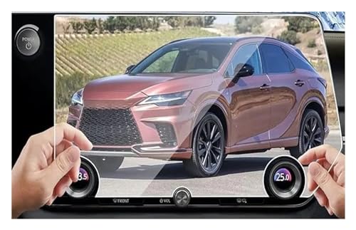 UPGENT Navigation Schutzfolie Für Lexus RX 350 350H 450H 500H 2023 14 Zoll Autoradio GPS Navigation Gehärtetes Glas Displayschutzfolie Auto Navigation Schutzfolie von UPGENT