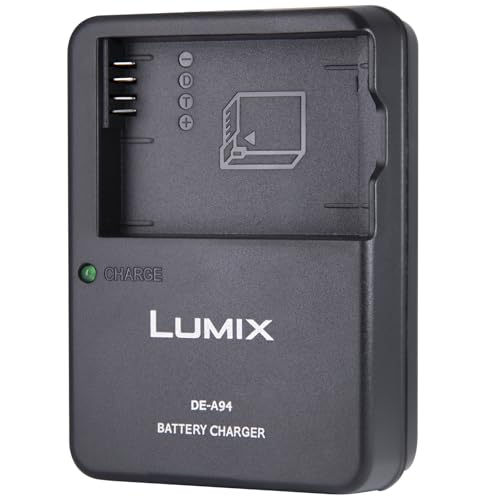 DE-A94 DEA94 Kamera-Ladegerät für Panasonic: BLD10PP DMW-BLD10E DMW-BLD10PP DMW-BLD10 BLD10E Akku für DMC-G3 DMC-GF2 DMC-GX1 Ladekabel von UPKNOVA