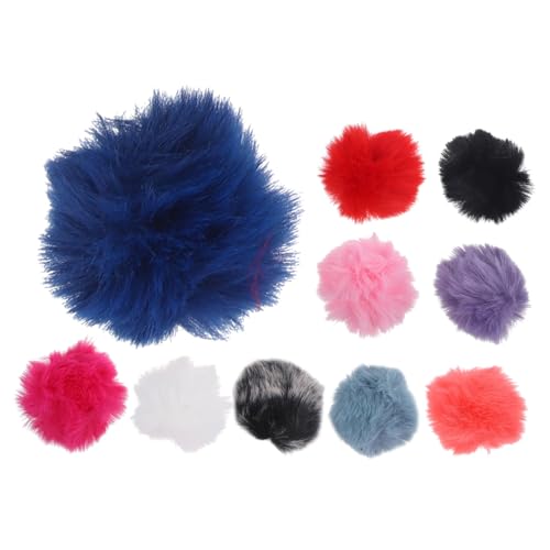 UPKOCH 2sets Winddicht Mic Pelzigen Windschutzscheibe Revers Mic Windschutzscheibe Muff Für Mikrofon Windschutzscheibe 10 Stücke * 2 von UPKOCH