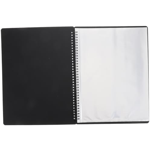 UPKOCH 1 Blatt Noten Ordner Kiste Konferenzmappe Musiknoten Aufbewahrung Notensammlung Organizer Musik-Flip-Ordner für Blaskapelle Zubehör für Klavier Drei Lagen geschäumtes PP Black von UPKOCH