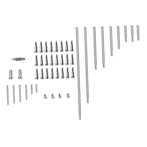 UPKOCH 1 Satz Alt-Saxophon Schrauben Band Saxophonschraube Stange Bausatz Anbindung Saxophon Zubehörteile Saxophon Zubehör Set Saxophon ersatzteile Saxophon-Teile Werkzeugstahl Silver von UPKOCH