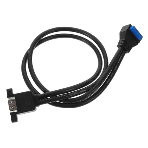 UPKOCH 1 Satz USB-adapterkabel Mainboard Mini-verlängerungskabel USB-Kabel Motherboard -stromkabel Frontplattenanschluss Panel-verbindungskabel Kabelverlängerung Kupfer Schwarz UPKOCH 1 Satz USB-adapterkabel Mainboard Mini-verlängerungskabel USB-Kabel Motherboard -stromkabel Frontplattenanschluss Panel-verbindungskabel Kabelverlängerung Kupfer Schwarz von UPKOCH