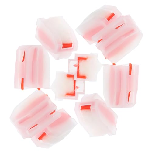 UPKOCH 10 Stück rubinroter Griffel Vinyl Vintage-Plattenspieler-Nadel-Ersatz Plattenspieler-Schallplattennadel plattenspieler nadeln tauschen Ersatz-Plattenspielernadel Plastik von UPKOCH