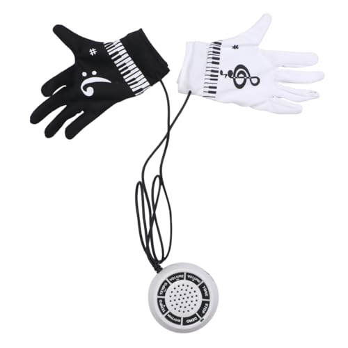 UPKOCH 1Paar Lustige Musikhandschuhe Piano mit Instrumentenklängen und Rhythmen für Kreative und Aufführungen Einfach UPKOCH 1Paar Lustige Musikhandschuhe Piano mit Instrumentenklängen und Rhythmen für Kreative und Aufführungen Einfach von UPKOCH