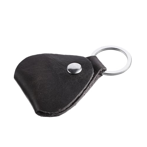 UPKOCH 1Satz Gitarren Picks Mit Ledertasche Für Zeigefinger Witziger Schlüsselanhänger Zum Valentinstag Langlebiges Design Für Gitarrenliebhaber Und Musiker von UPKOCH