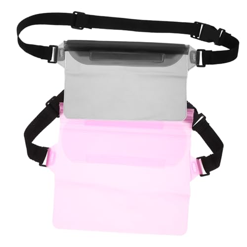 UPKOCH 2 Stück Handy Trockentaschen wasserdichte Gurte Schlüsselbund Schwimmen Smartphone Handy Verstellbare Beutel Hülle Wasser Telefonschutz Kunststoff Telefonhalter von UPKOCH