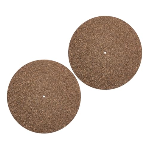 UPKOCH 2 Stück Schallplattenmatte Aus Kork Beleg Schallplattenmatte Aus Vinyl Scheibenschutzmatte Abspielgerät Vinyl-player Platte Für Plattenspieler Aufzeichnen Rekord-schutzpolster UPKOCH 2 Stück Schallplattenmatte Aus Kork Beleg Schallplattenmatte Aus Vinyl Scheibenschutzmatte Abspielgerät Vinyl-player Platte Für Plattenspieler Aufzeichnen Rekord-schutzpolster von UPKOCH