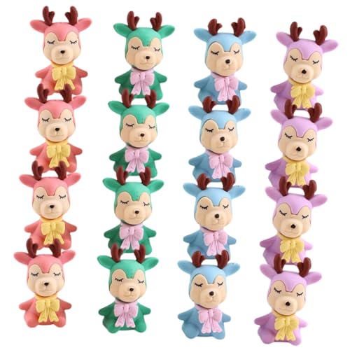UPKOCH 24Stücke Mini Radiergummis Für Niedliche Tier Designs Schulbedarf Und Belohnungen Für Partygeschenke Langlebig Und Sicher Der Anwendung von UPKOCH