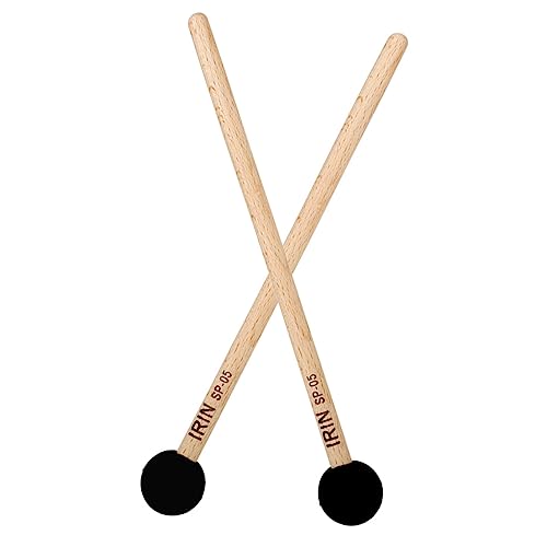 UPKOCH 2st Klangschalenschlägel Percussion-drum-stick Trommelschlägel Aus Filz Weiche Trommelschlägel Trompetenzubehör Jazz-schlagzeug Stock Für Musikinstrumente Trommelstöcke Gummi von UPKOCH