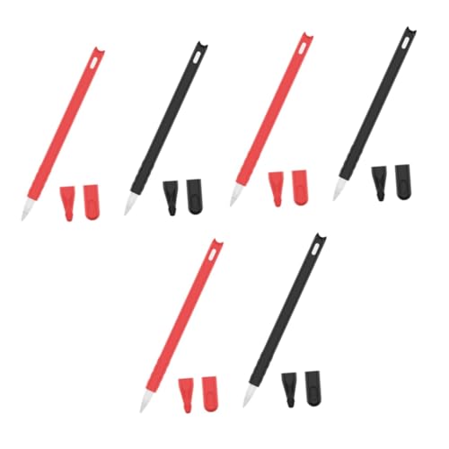 UPKOCH 3 Sätze 2st Stylus Schutzhülle Applepencil2 Ersatzhülle Mäppchen Eingabestift Stylus-hülle Griff Aus Silikon Silikonspitzenabdeckung Stifthalter Kieselgel Rot Handschrift UPKOCH 3 Sätze 2st Stylus Schutzhülle Applepencil2 Ersatzhülle Mäppchen Eingabestift Stylus-hülle Griff Aus Silikon Silikonspitzenabdeckung Stifthalter Kieselgel Rot Handschrift von UPKOCH