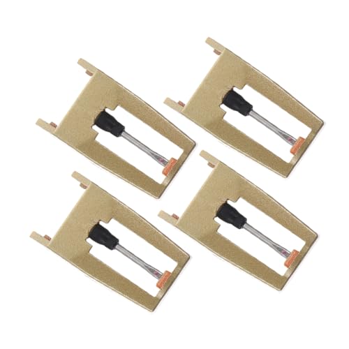 UPKOCH 4 Stück Stiftkassette Vinyl-player Vinyls Nadel Eines Plattenspielers Ersatz -vinylnadel Ersatz-stiftnadel Stift Für Plattenspieler Schallplattenspieler-nadel Aluminium Golden UPKOCH 4 Stück Stiftkassette Vinyl-player Vinyls Nadel Eines Plattenspielers Ersatz -vinylnadel Ersatz-stiftnadel Stift Für Plattenspieler Schallplattenspieler-nadel Aluminium Golden von UPKOCH