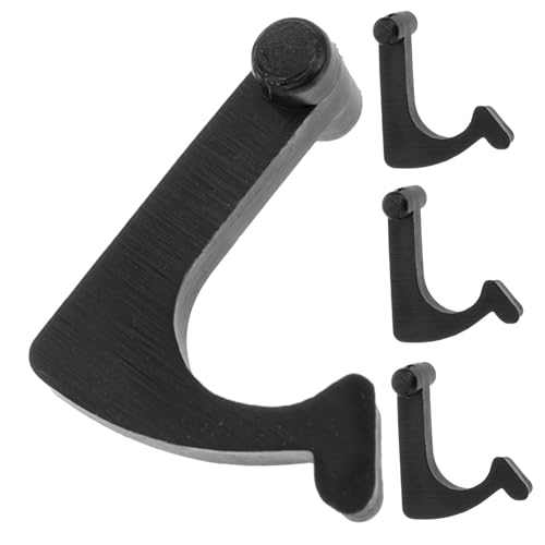 UPKOCH 4 Stück Tonarmklemme Vinyl Plattenteller-gewichtsstabilisator Schnalle Für Plattenspieler Halter Für Schallplatten Plattenspielerhalterung Schallplattenhalter Eisen Schwarz UPKOCH 4 Stück Tonarmklemme Vinyl Plattenteller-gewichtsstabilisator Schnalle Für Plattenspieler Halter Für Schallplatten Plattenspielerhalterung Schallplattenhalter Eisen Schwarz von UPKOCH