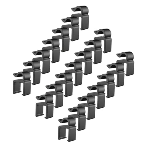 UPKOCH 40Stücke Mikrofonkabel Halterung Kunststoffclip Flexible Kabelklemme Effektiven Fixierung an Mikrofonständern für Bühne Unterricht und Konzerte UPKOCH 40Stücke Mikrofonkabel Halterung Kunststoffclip Flexible Kabelklemme Effektiven Fixierung an Mikrofonständern für Bühne Unterricht und Konzerte von UPKOCH