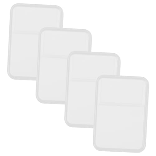 UPKOCH 4Er-Packung Briefmarkenschutzbox Stempelsammlungszubehör Vitrine Veranstalter Fall Anzeige Sammeln Briefmarken-Aufbewahrungsbox Transparenter Stempelständer Plastik von UPKOCH