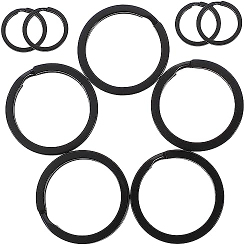 UPKOCH 50Stücke Flache Schlüsselbundringe Metall für DIY Bastelarbeiten Schlüsselorganisation Schlüsselanhänger und Zubehör Geschenkideen und Kreative UPKOCH 50Stücke Flache Schlüsselbundringe Metall für DIY Bastelarbeiten Schlüsselorganisation Schlüsselanhänger und Zubehör Geschenkideen und Kreative von UPKOCH