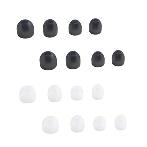 UPKOCH 8Paare Silikon Ohrhörer für Wf Xm und Wi Xm Transparente Graue und Weiße Ohrpolster Kopfhörerzubehör für Verbesserten UPKOCH 8Paare Silikon Ohrhörer für Wf Xm und Wi Xm Transparente Graue und Weiße Ohrpolster Kopfhörerzubehör für Verbesserten von UPKOCH