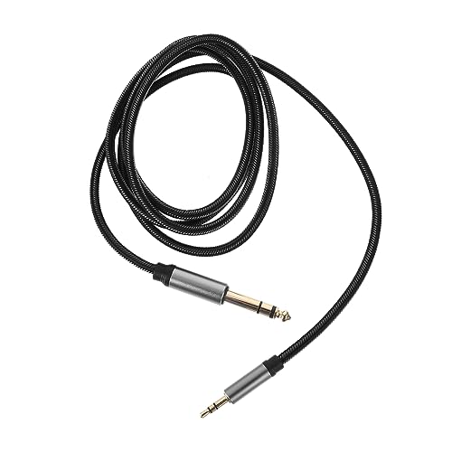 UPKOCH Audio Kabel Hilfskabel Audio- Audiokabel Kopfhörer Stereo-klinkenkabel Stereokabel Dj-kabel Audioverbindung Leads Lautsprecherkabel Gitarrenkabel Schwarz Alle Kupferleiter von UPKOCH