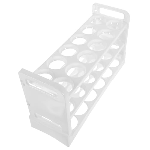 UPKOCH Eierkarton aufbewahrungsdose storage boxes Eierhalter für die Kühlschranktür behälterregal für frische eier Eierregal Kühlschrank-Eierhalter Seitentür Eierschale von UPKOCH