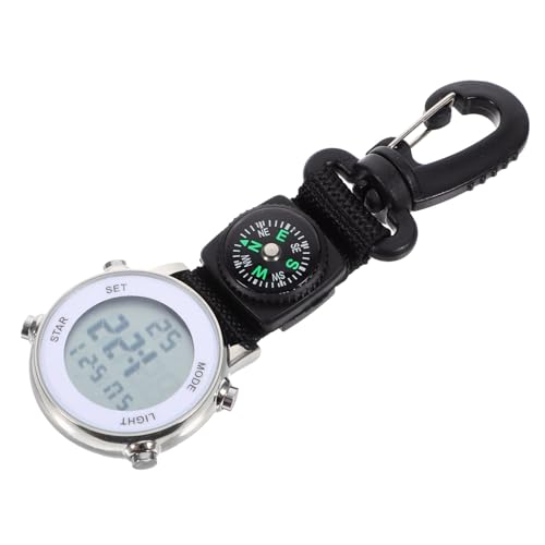 UPKOCH Elektronische Uhr Mit Halterung Outdoor Clip Uhr Wanderuhr Mehrzweck Hängeuhr Hänge Taschenuhr Für Herren Uhr Mit Kompass Zum Anklipsen Digitaluhr Zum Anklipsen UPKOCH Elektronische Uhr Mit Halterung Outdoor Clip Uhr Wanderuhr Mehrzweck Hängeuhr Hänge Taschenuhr Für Herren Uhr Mit Kompass Zum Anklipsen Digitaluhr Zum Anklipsen von UPKOCH