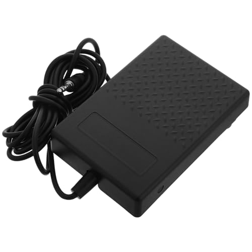 UPKOCH Elektronisches Keyboardpedal E-piano-kabel Sustain-pedal Für Keyboard Musikinstrumentenausrüstung Zubehör Für Elektronische Tastaturen Zubehör Für Klavier Haltepedal Plastik Black von UPKOCH