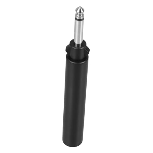 UPKOCH Erhu Abholung Kopfhörerkonverter Audio-Klinkenstecker Mikrofon-Audiobuchse Mikrofonvorverstärker Adapter für Mikrofonkonverter Mikrofon-Klinkenadapter Audiokonverter Abs Black von UPKOCH