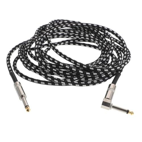 UPKOCH Gitarrenkabel, Instrumentenkabel, Gitarrenkabel, Elektrisches Instrumentenkabel, Bassverstärkerkabel Für E-gitarre, Bassverstärker, Audio, Bassgitarre, Keyboard, 6 M UPKOCH Gitarrenkabel, Instrumentenkabel, Gitarrenkabel, Elektrisches Instrumentenkabel, Bassverstärkerkabel Für E-gitarre, Bassverstärker, Audio, Bassgitarre, Keyboard, 6 M von UPKOCH