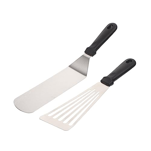 UPKOCH Grillspatel Aus Edelstahl Kochutensil Multifunktions-grillschaber Zum Grillen Im Freien UPKOCH Grillspatel Aus Edelstahl Kochutensil Multifunktions-grillschaber Zum Grillen Im Freien von UPKOCH