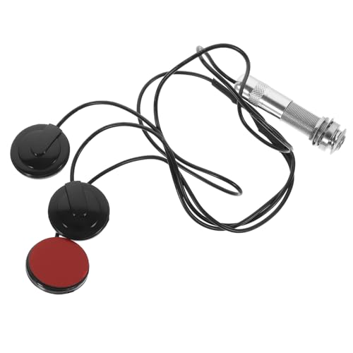 UPKOCH Piezo Sensor Pickup für Guzheng Gitarre Ukulele Mandoline Triple Mikrofon Pickup Einfach zu Installieren Werkzeugfrei Langlebig für Präzises Tuning von UPKOCH