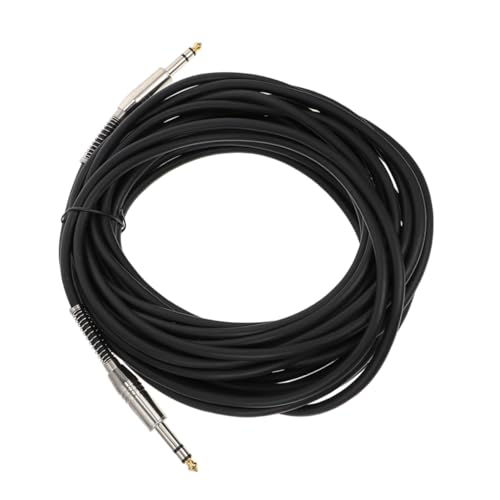UPKOCH Professionelles Audiokabel für Gitarre Schwarzes Mikrofonkabel mit Hoher Signalqualität für Instrumente und Audiogeräte und Langlebig UPKOCH Professionelles Audiokabel für Gitarre Schwarzes Mikrofonkabel mit Hoher Signalqualität für Instrumente und Audiogeräte und Langlebig von UPKOCH