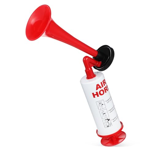 UPKOCH Roter Lautsprecher Krachmacher Für Kinderpartys Musical Lärm Hupe Von Hand Drücken Sicherheitshupe Hörhorn Handgehaltene Lufthörner Fußball-krachmacher Tragbares Lufthorn Plastik UPKOCH Roter Lautsprecher Krachmacher Für Kinderpartys Musical Lärm Hupe Von Hand Drücken Sicherheitshupe Hörhorn Handgehaltene Lufthörner Fußball-krachmacher Tragbares Lufthorn Plastik von UPKOCH