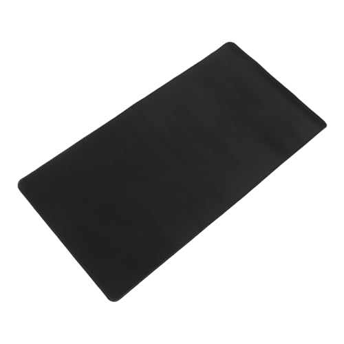 UPKOCH Rutschfestes Mauspad Schreibtischmatte Gamer-Schreibtischunterlage Büro Gaming - -Pad Spielmatte groß lustiges Mauspad Computer-Mauspad Desktop-Schutzpolster Gummi Schwarz von UPKOCH